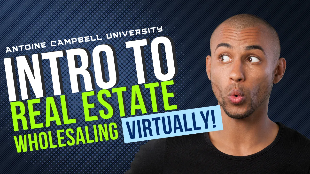 Introduction To Virtual Real Estate Wholesaling